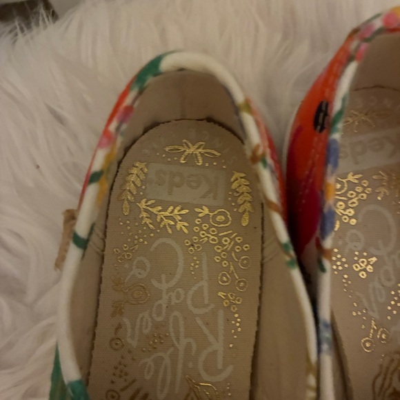 Keds Rifle Paper Co Champion Sneakers.  EUC SZ 7.5 - Picture 3 of 7